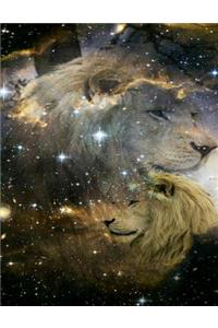 Space Lion Notebook