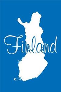 Finland - Cobalt Blue Lined Notebook with Margins