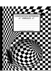 Unruled Composition Notebook 8