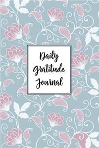 Gratitude Journal Swirly Flowers Pattern 4