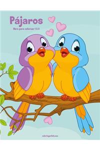 Pájaros libro para colorear 1 & 2