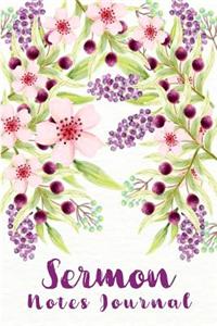 Sermon Notes Journal