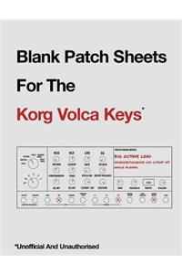 Blank Patch Sheets For The Korg Volca Keys