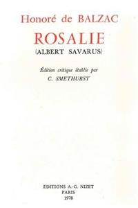 Rosalie (Albert Savarus)