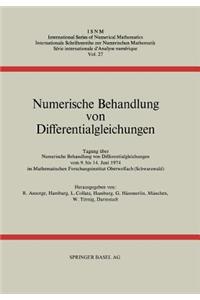 Numerische Behandlung Von Differentialgleichungen