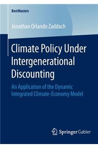 Climate Policy Under Intergenerational Discounting