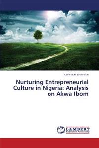 Nurturing Entrepreneurial Culture in Nigeria