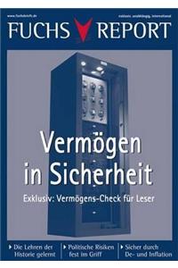 Vermögen in Sicherheit