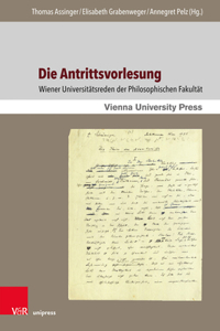 Die Antrittsvorlesung