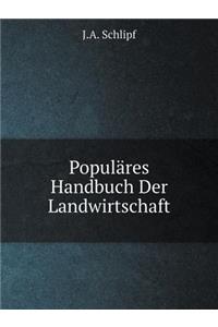 Populäres Handbuch Der Landwirtschaft