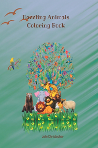 Dazzling Animals Coloring Book