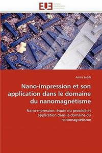 Nano-impression et son application dans le domaine du nanomagnétisme