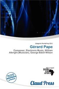G Rard Pape