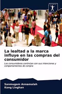 La lealtad a la marca influye en las compras del consumidor