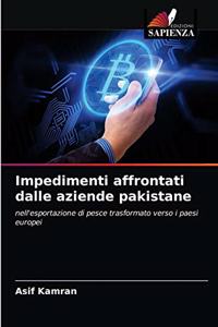 Impedimenti affrontati dalle aziende pakistane