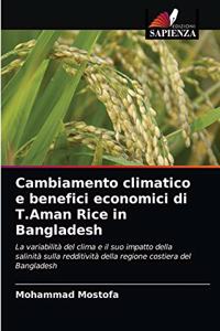 Cambiamento climatico e benefici economici di T.Aman Rice in Bangladesh