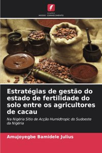 Estratégias de gestão do estado de fertilidade do solo entre os agricultores de cacau