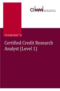 Certified Credit Research Analyst (Level I)