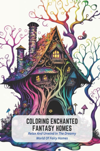 Coloring Enchanted Fantasy Homes