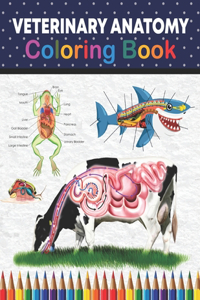 Veterinary Anatomy Coloring Book