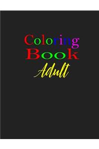 Adult coloring book