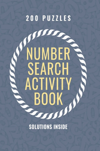 Number Search Activity Book