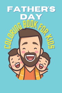 Father's day coloring book for kids