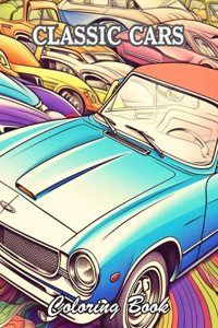 Classic Cars Coloring Book for Adult