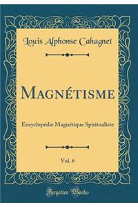 Magnï¿½tisme, Vol. 6: Encyclopï¿½die Magnï¿½tique Spiritualiste (Classic Reprint)