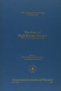 The State of High Energy Physics