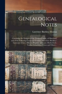 Genealogical Notes