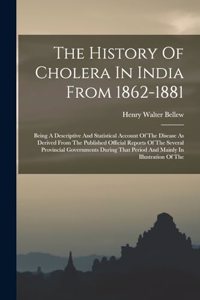 History Of Cholera In India From 1862-1881