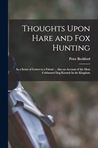 Thoughts Upon Hare and fox Hunting