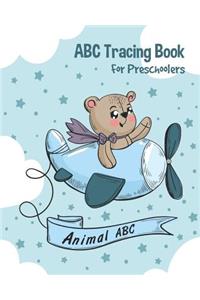 Animal ABC Tracing Book For Preschoolers