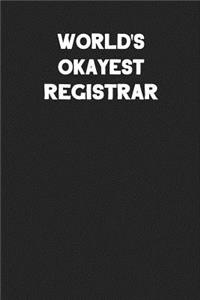 World's Okayest Registrar
