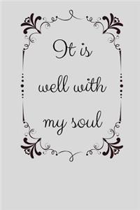 It is well with my soul