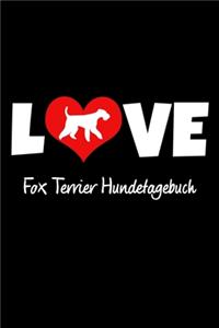 Love Fox Terrier Hundetagebuch