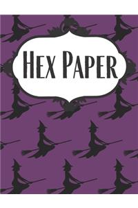 Witty Witch Hexagon Paper Notebook