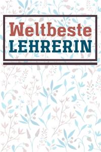 Weltbeste Lehrerin