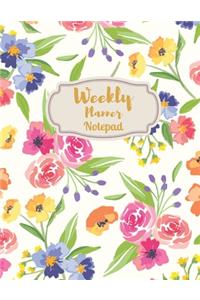 Weekly Planner Notepad