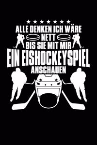 Nett, Bis Wir Eishockey Schauen