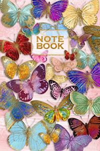Painted Butterflies Notebook