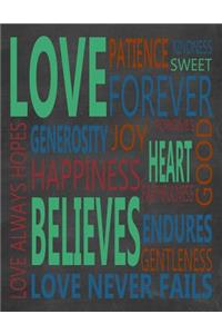 1 Corinthians 13 Love Never Fails SOAP Journal