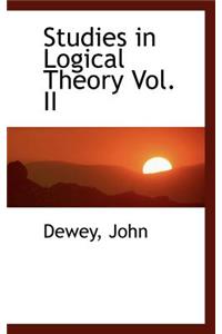 Studies in Logical Theory Vol. II
