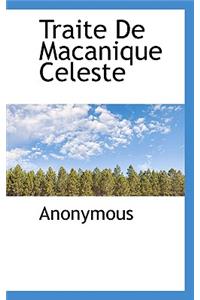 Traite de Macanique Celeste