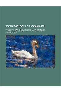 Publications (Volume 96)