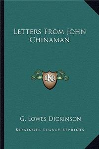 Letters from John Chinaman