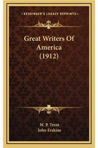 Great Writers of America (1912)