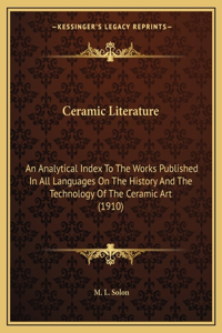 Ceramic Literature