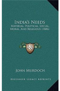 India's Needs